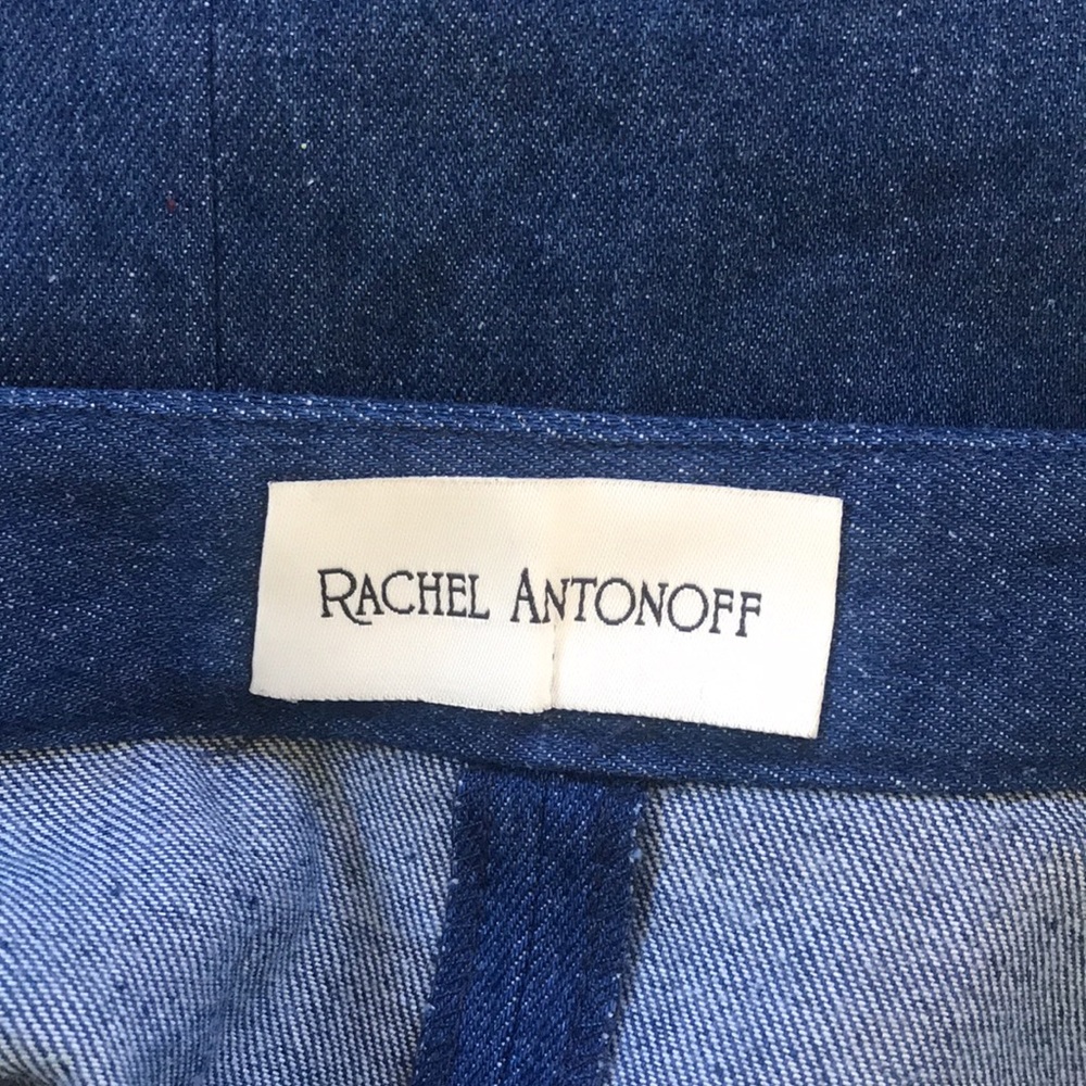 Rachel Antonoff Denim Mini Skirt - Picture 3 of 9